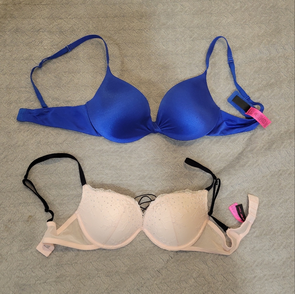 2 LA Senza bras. NWOT - 32C